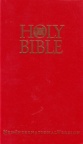 NIV Pew Bible - Red  (1984 edition)